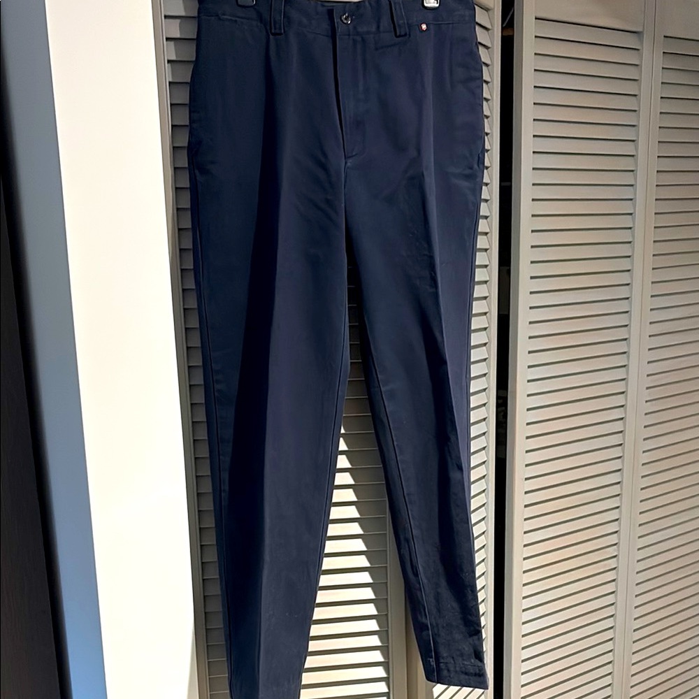 Men's Victorinox Premier Cotton Twill Navy Pants. GUC.